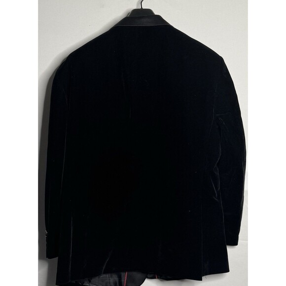 TR Premium Blue Velvet Blazer Men's Size 48 - Picture 5 of 5